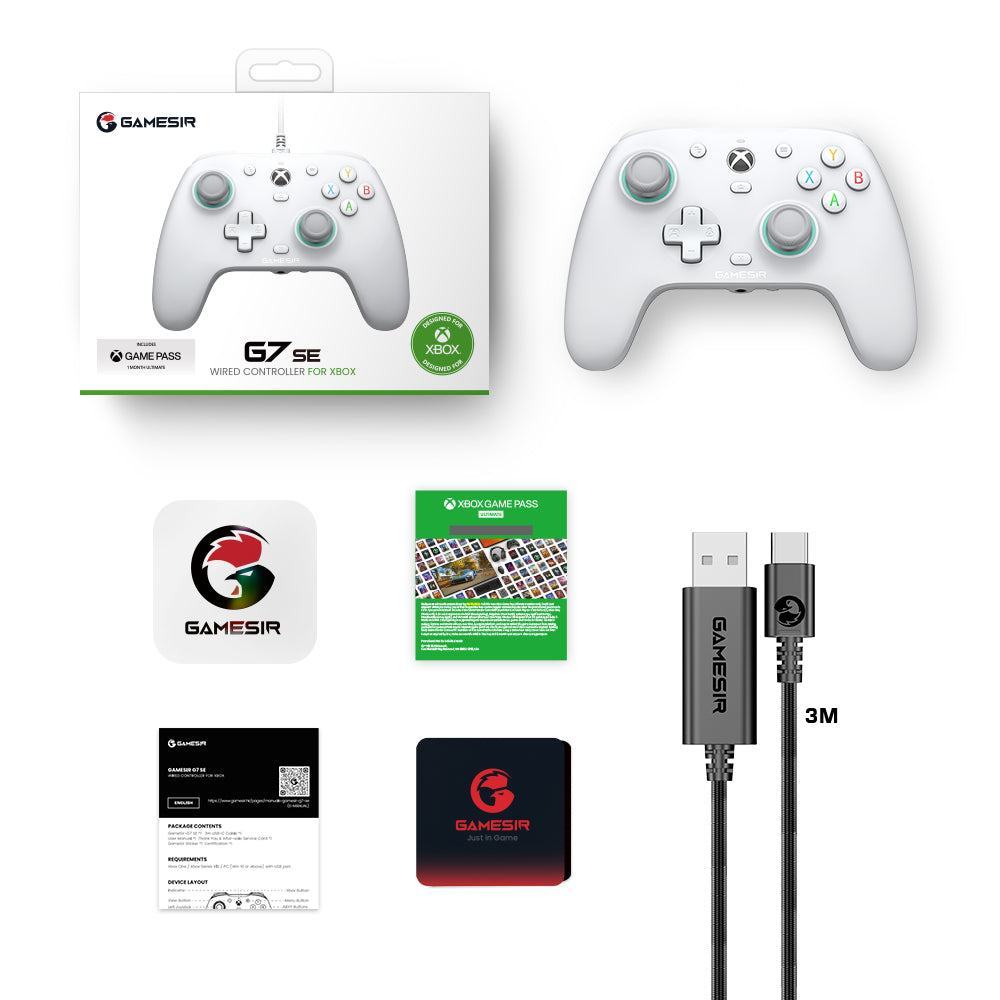 GameSir G7 SE Wired Controller for Xbox - White