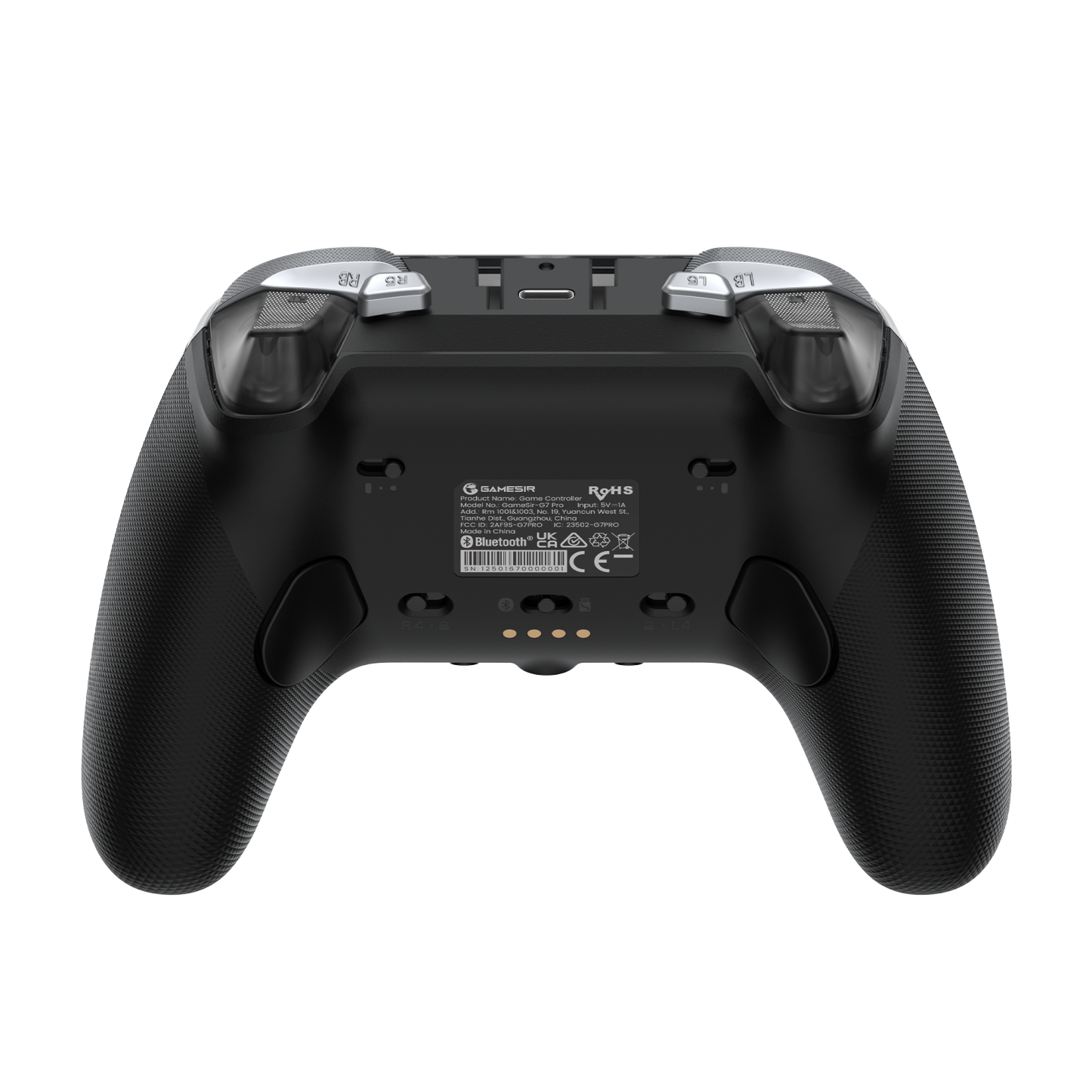 GameSir G7 Pro Tri-Mode Xbox Wired, PC & Mobile Wireless Controller-Metallic Silver