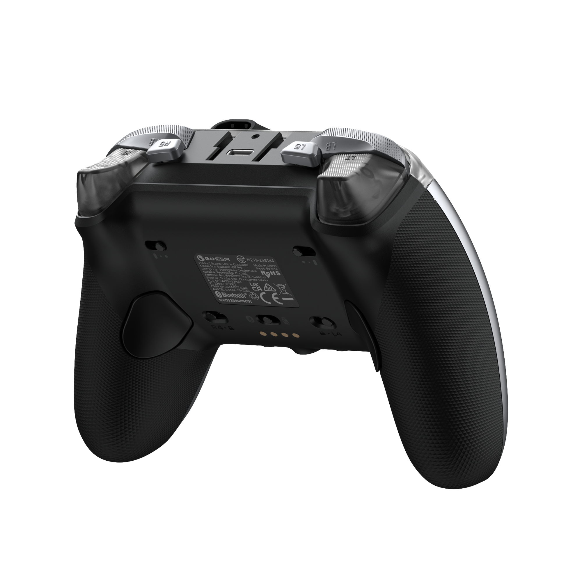GameSir G7 Pro Tri-Mode Xbox Wired, PC & Mobile Wireless Controller-Metallic Silver