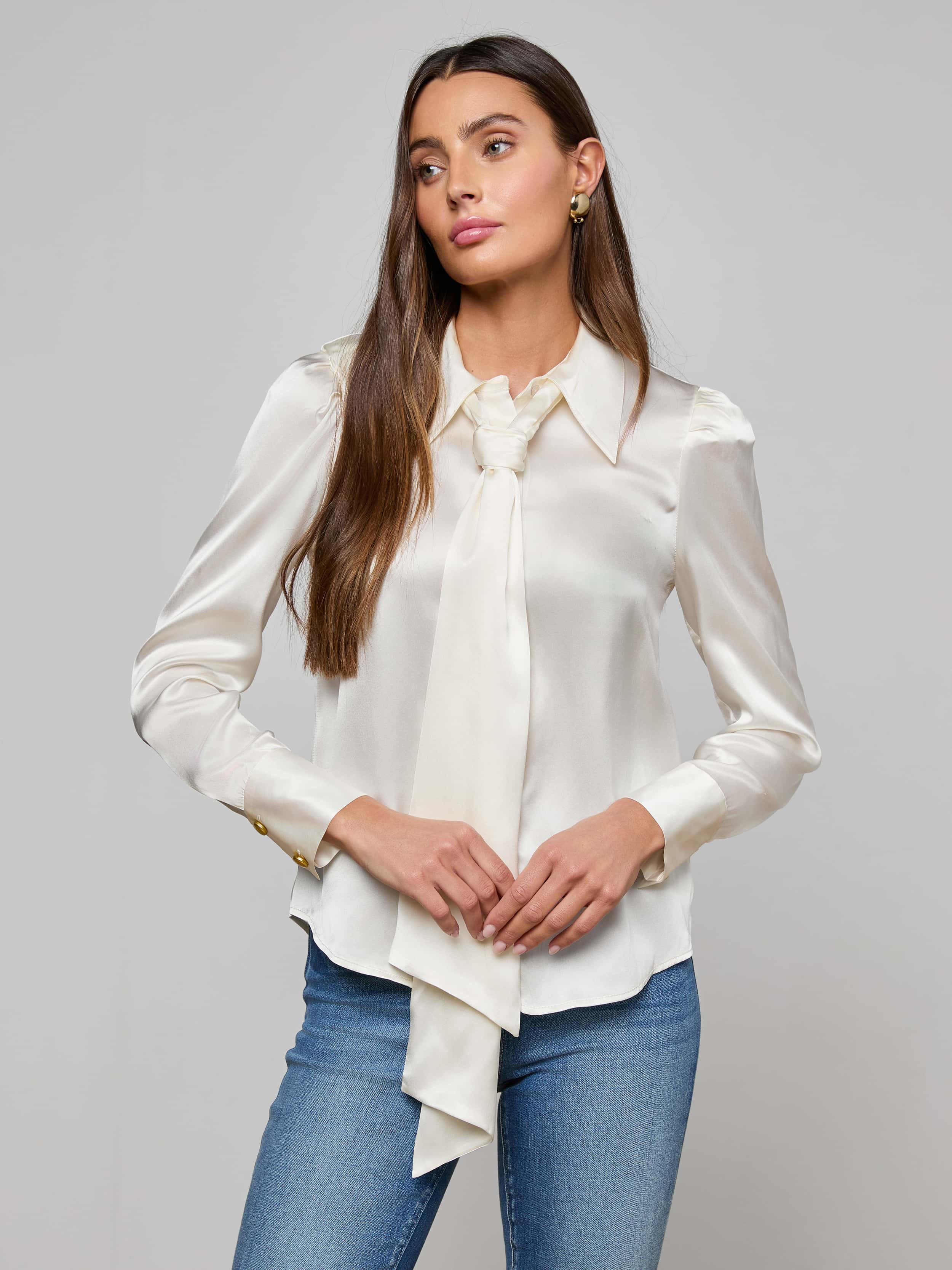 Honey Silk Blouse