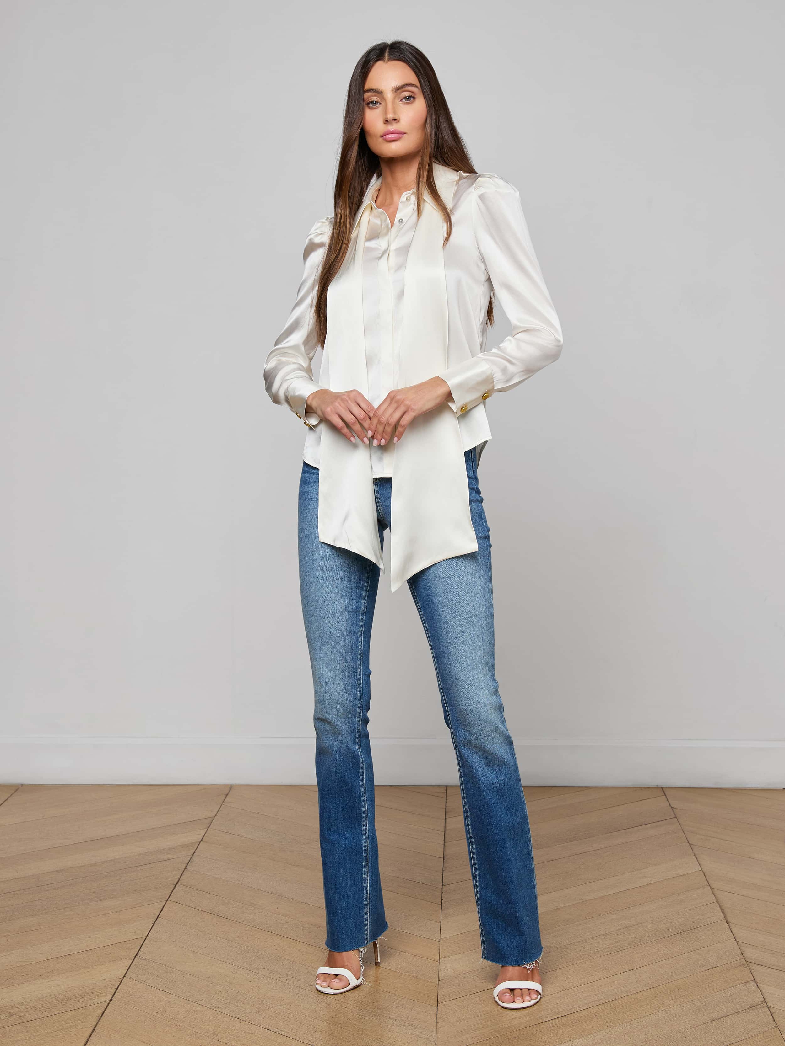 Honey Silk Blouse