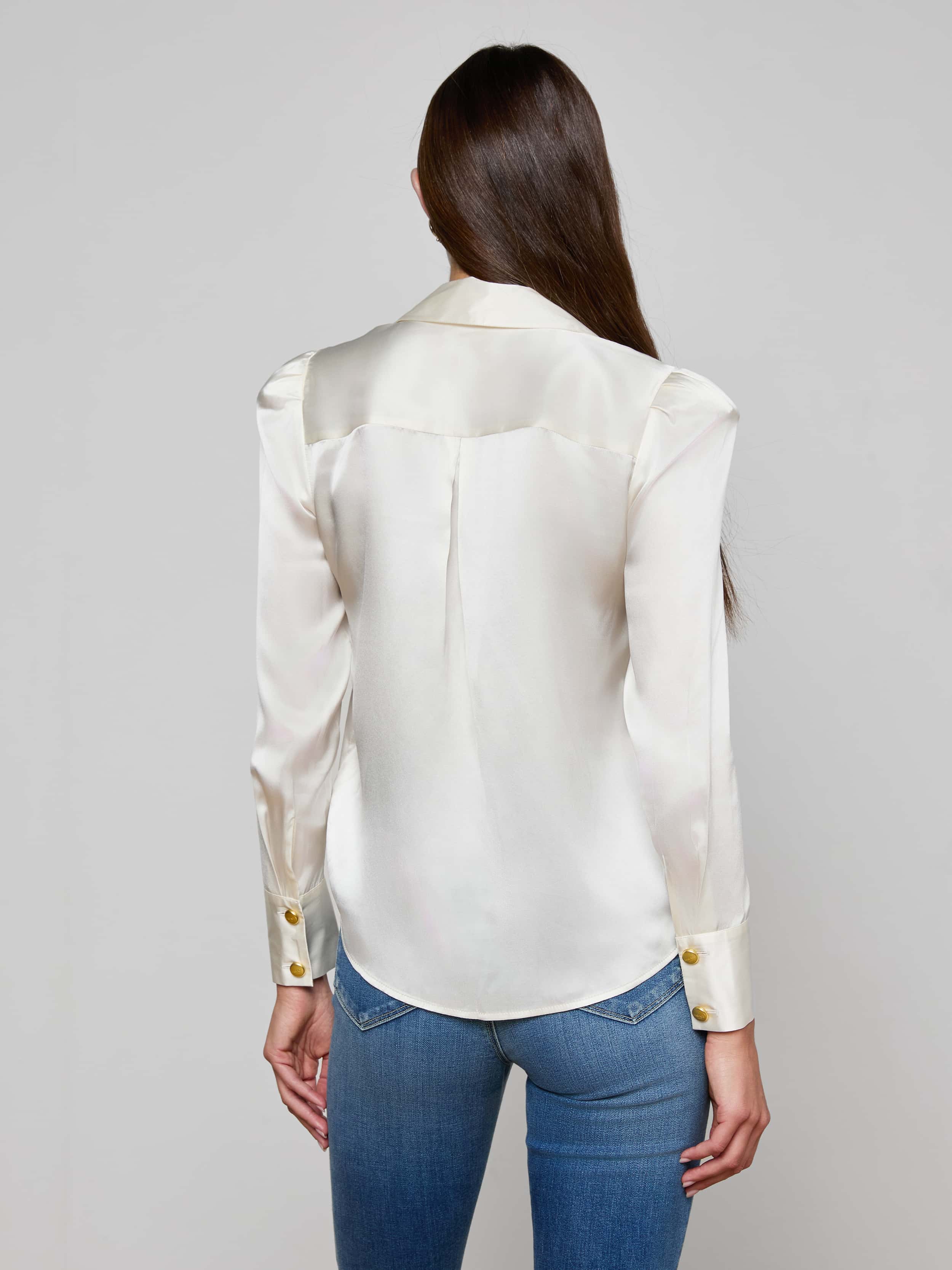 Honey Silk Blouse