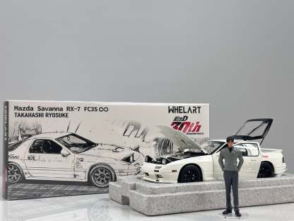 WHELART 1/18 Mazda FC3S (White) WH013
