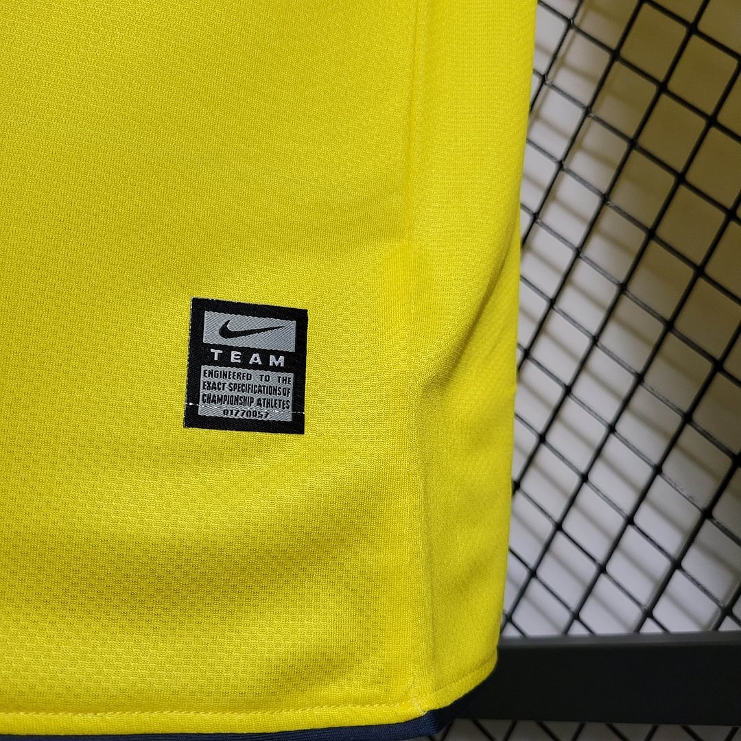 2008/2009 Retro Long Sleeve Barcelona Away Football Shirt