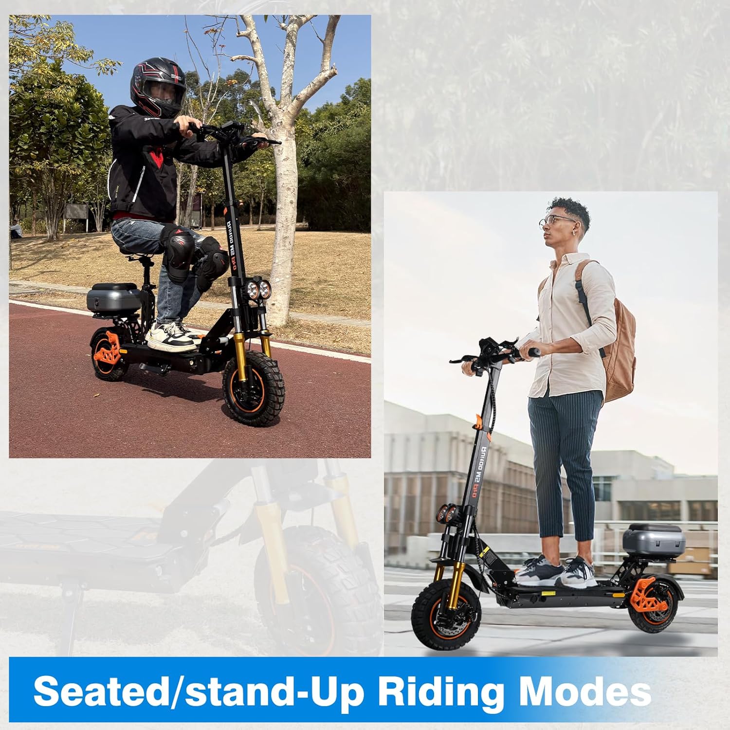 Electric Scooter 1600W/5600W 50 Miles Range