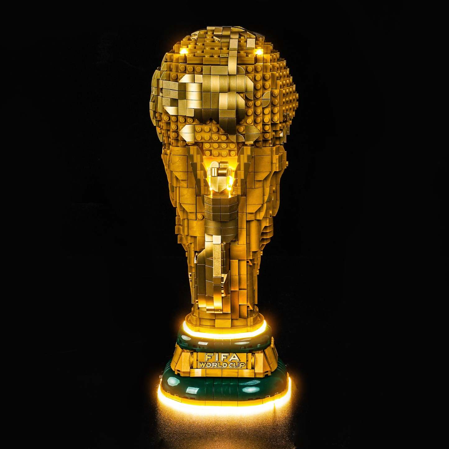 BrickBling Light Kit for LEGO Editions FIFA World Cup™ Official Trophy 43020 Warm Light Version