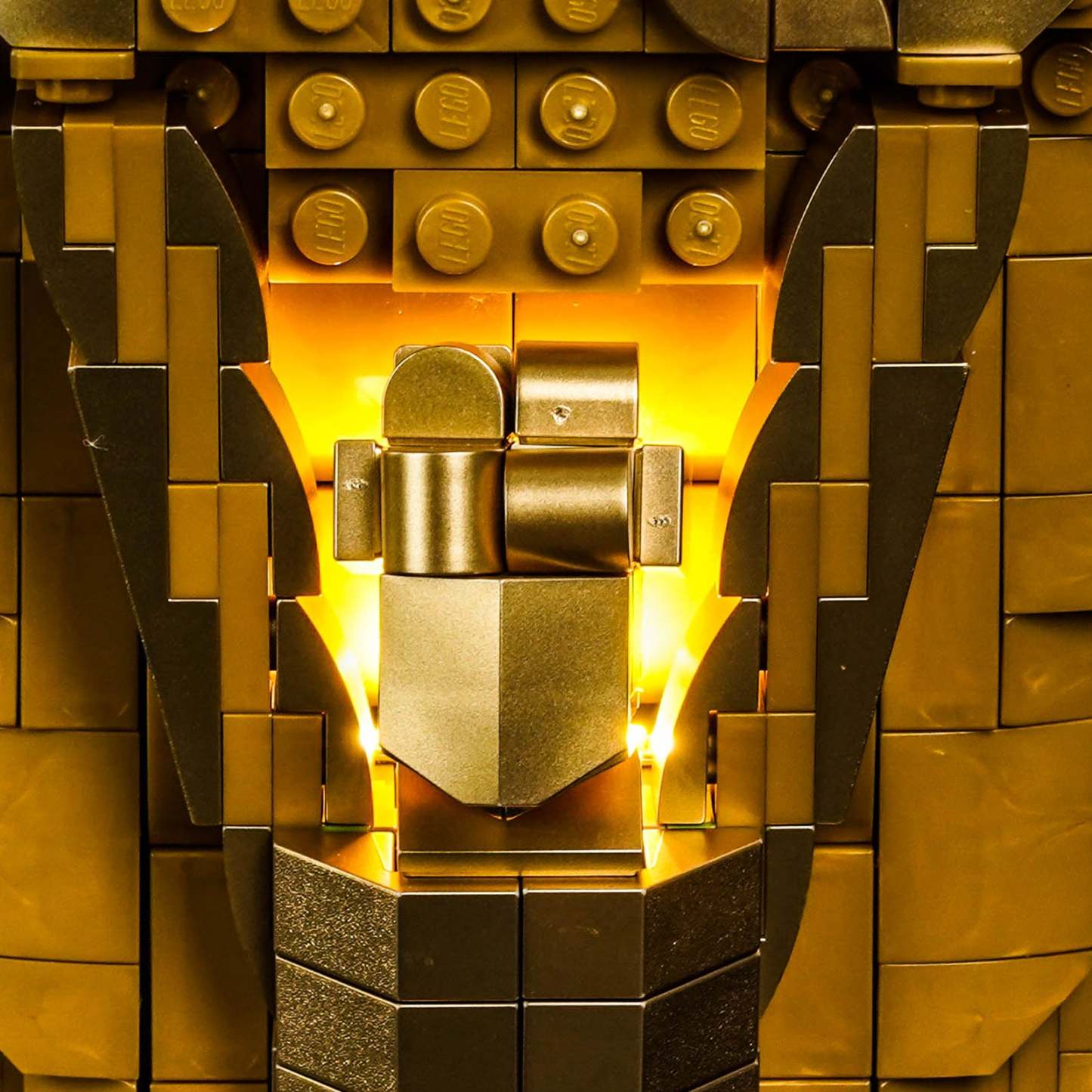 BrickBling Light Kit for LEGO Editions FIFA World Cup™ Official Trophy 43020 Warm Light Version