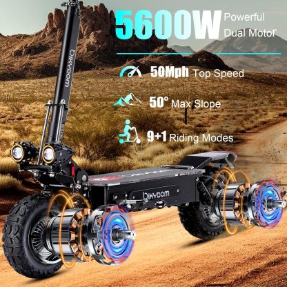 Electric Scooter 1600W/5600W 50 Miles Range