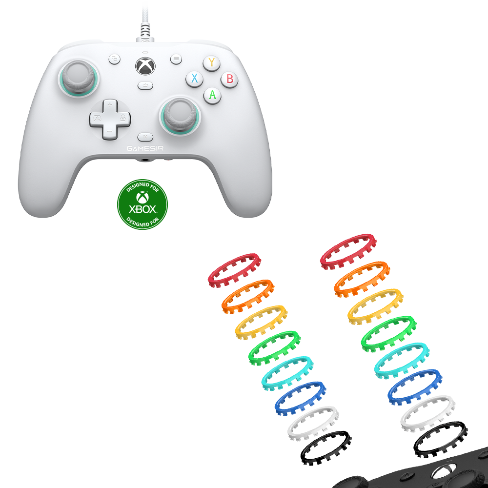 GameSir G7 SE Wired Controller for Xbox - White