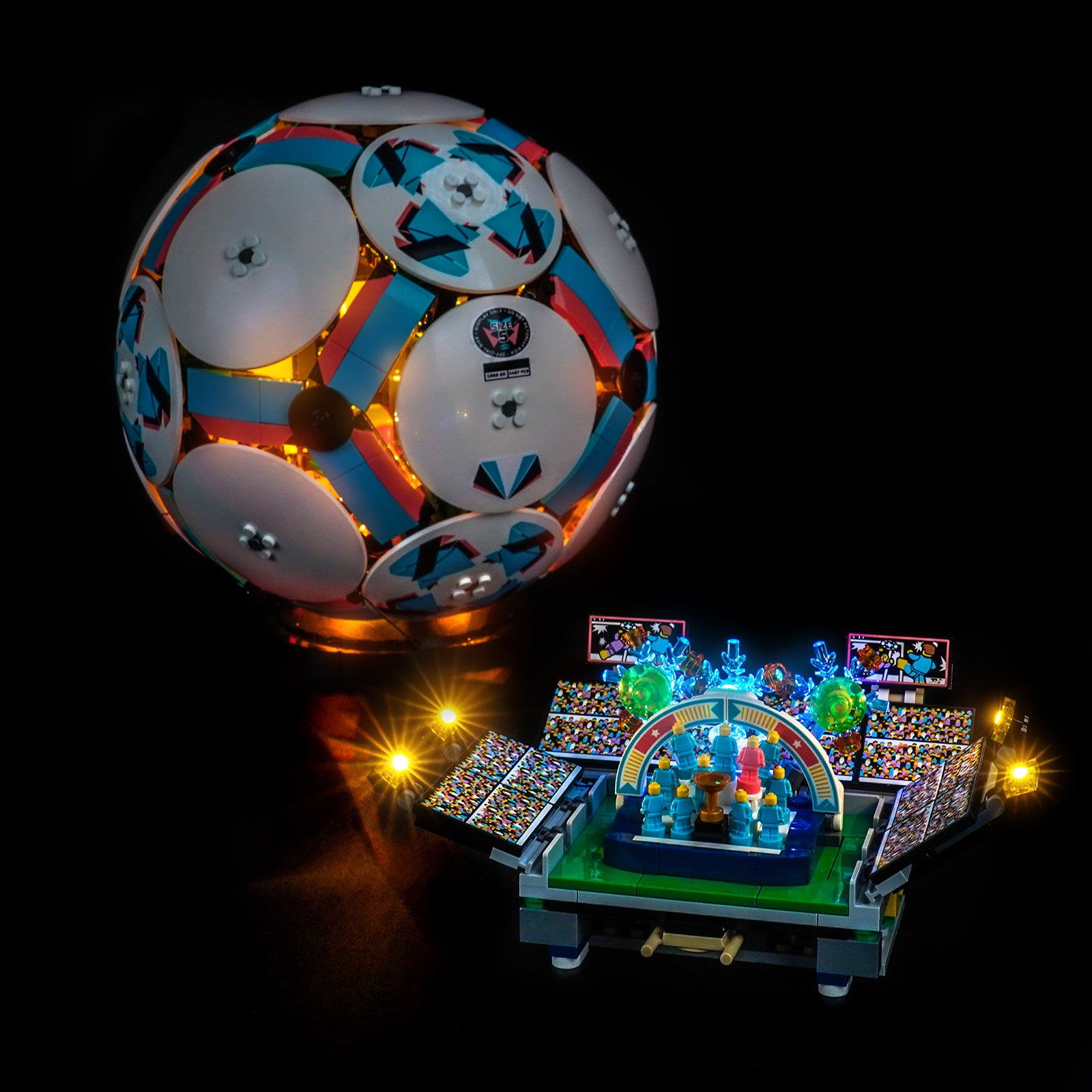 BrickBling Light Kit for LEGO Editions Soccer Ball 43019