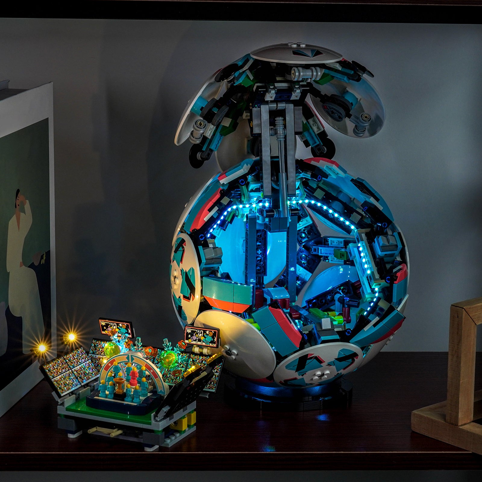 BrickBling Light Kit for LEGO Editions Soccer Ball 43019