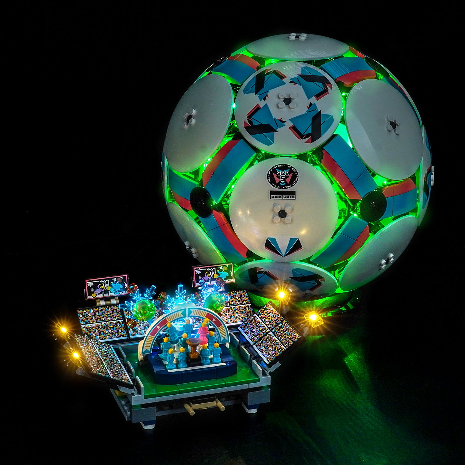 BrickBling Light Kit for LEGO Editions Soccer Ball 43019
