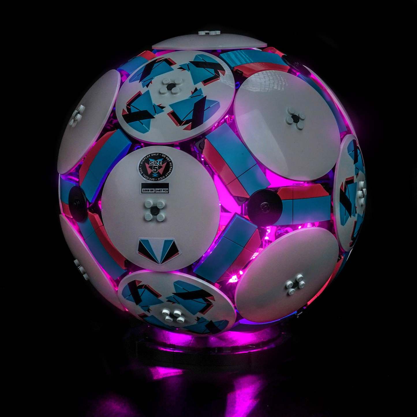 BrickBling Light Kit for LEGO Editions Soccer Ball 43019