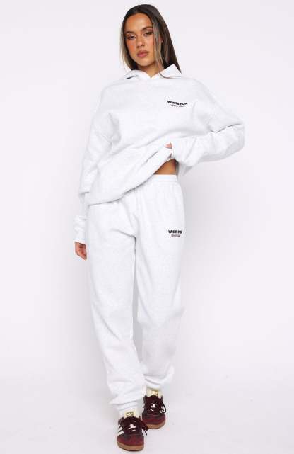 Club 14 Izzy Oversized Hoodie Grey Marle