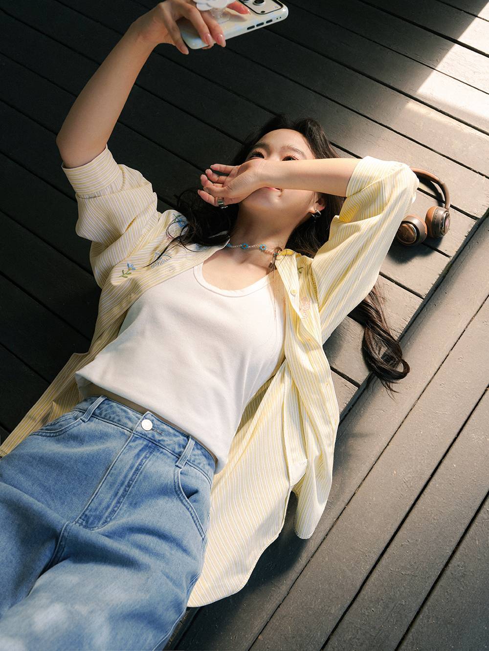 Spring Garden Embroidered Blouse