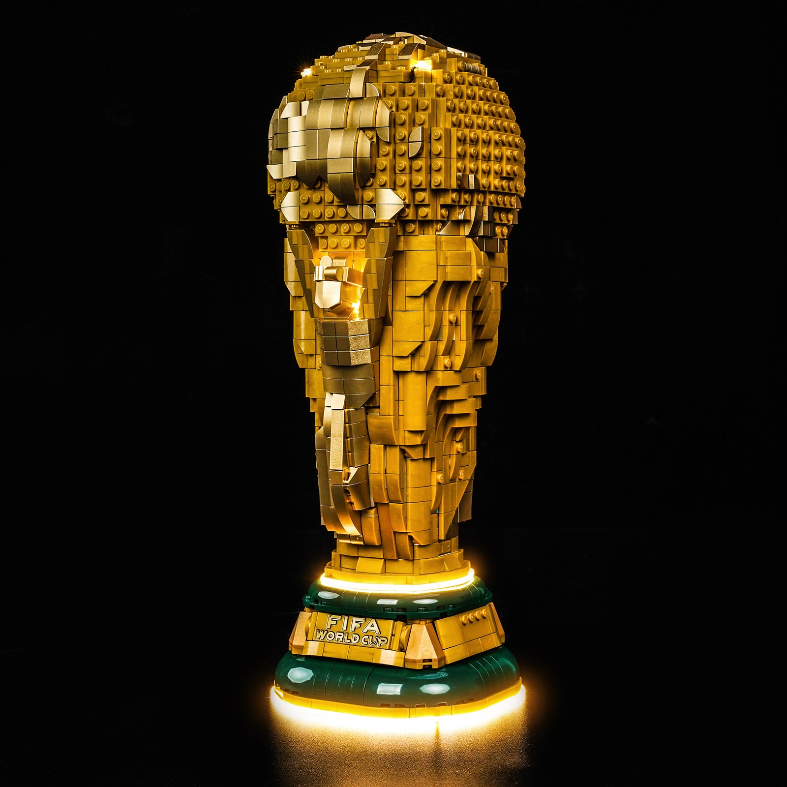 BrickBling Light Kit for LEGO Editions FIFA World Cup™ Official Trophy 43020 Warm Light Version