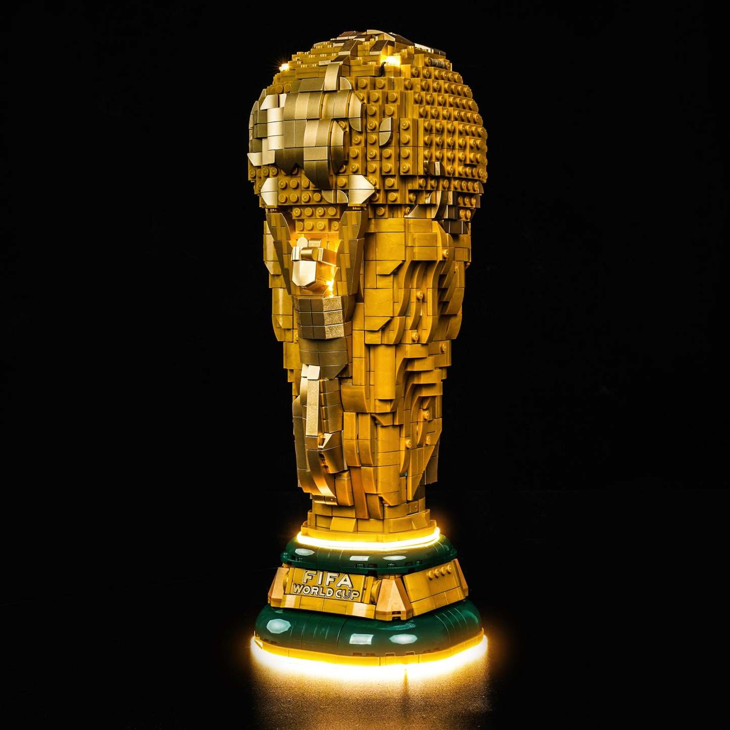 BrickBling Light Kit for LEGO Editions FIFA World Cup™ Official Trophy 43020 Warm Light Version