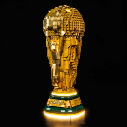 BrickBling Light Kit for LEGO Editions FIFA World Cup™ Official Trophy 43020 Warm Light Version