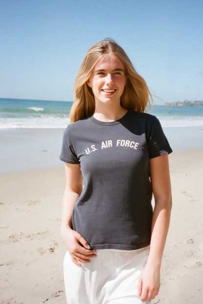 Navy U.S. Air Force Graphic Crewneck Tee