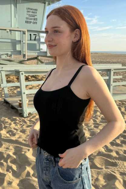 Skylar Eyelet Tank