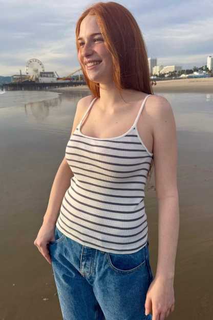 Skylar Striped Tank
