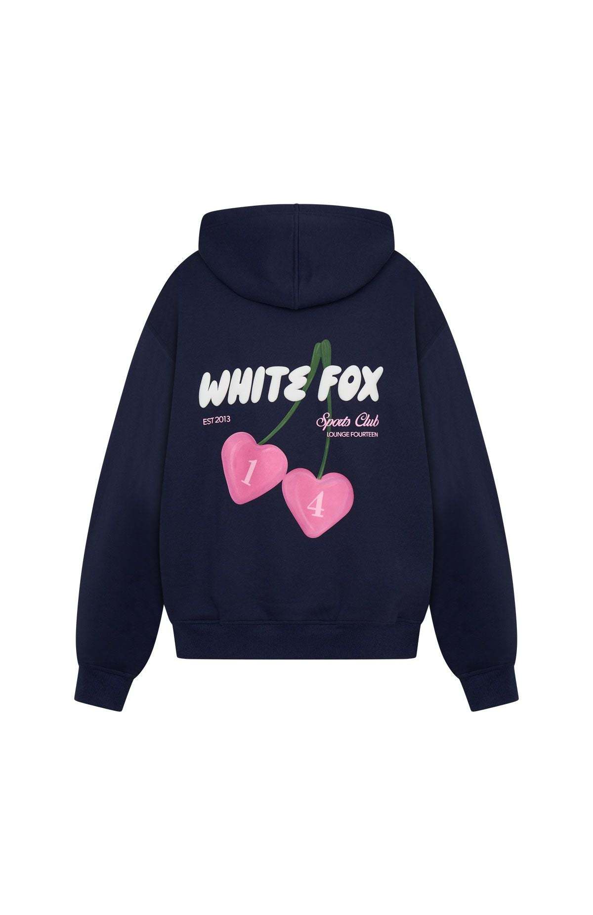 Club 14 Trinity Oversized Hoodie Navy