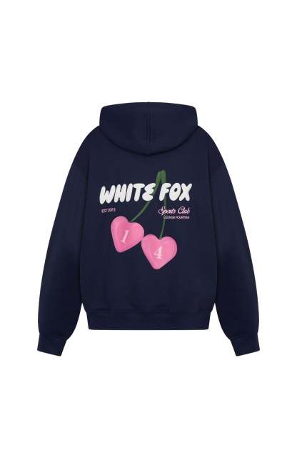 Club 14 Trinity Oversized Hoodie Navy