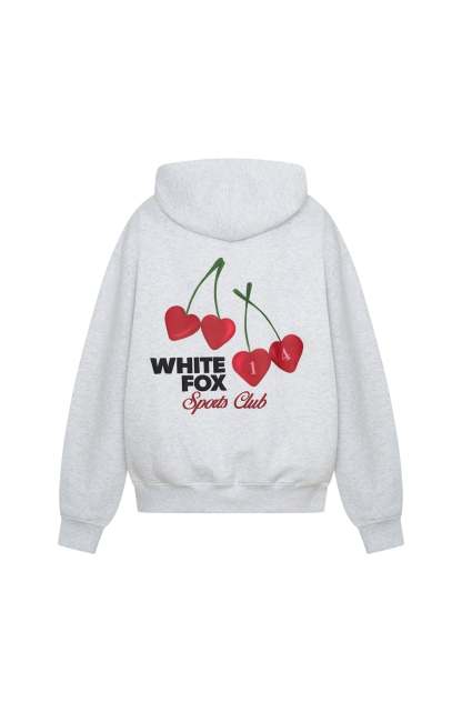 Club 14 Izzy Oversized Hoodie Grey Marle