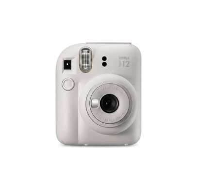 FUJIFILM INSTAX MINI 12 Instant Film Camera (Clay White)