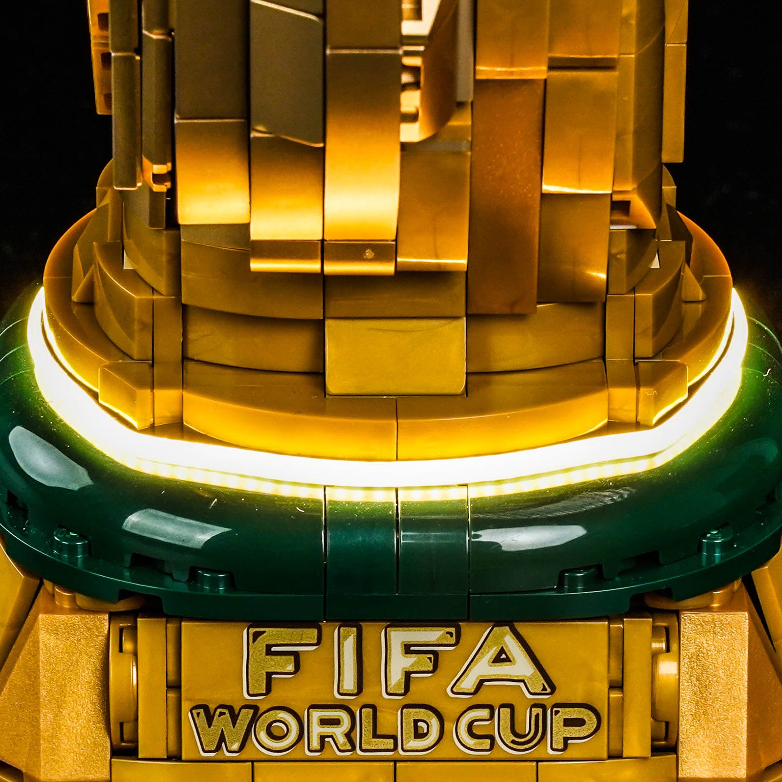BrickBling Light Kit for LEGO Editions FIFA World Cup™ Official Trophy 43020 Warm Light Version