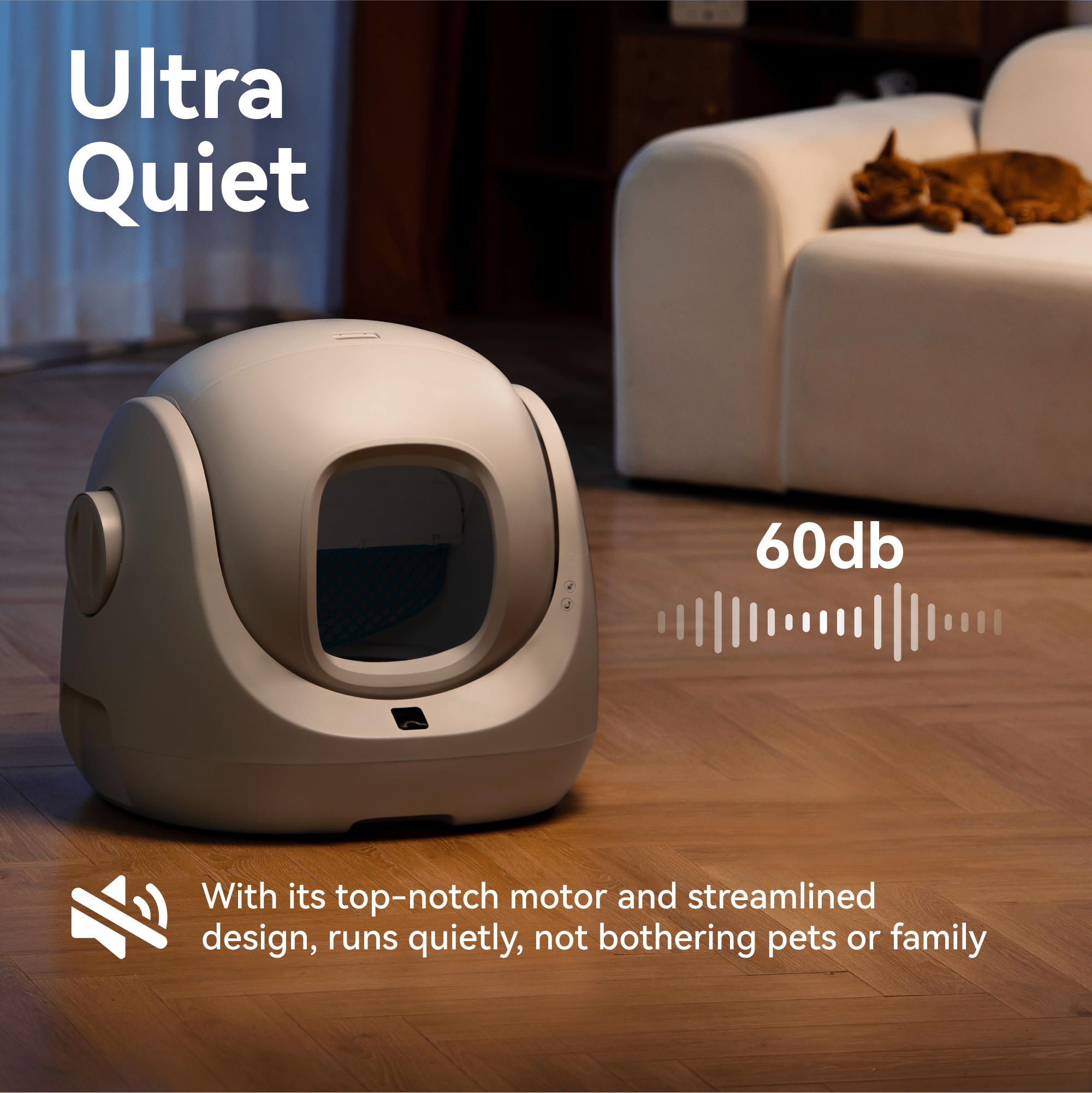 Catlink Baymax Lite (Gray) Self-Cleaning Litter Box