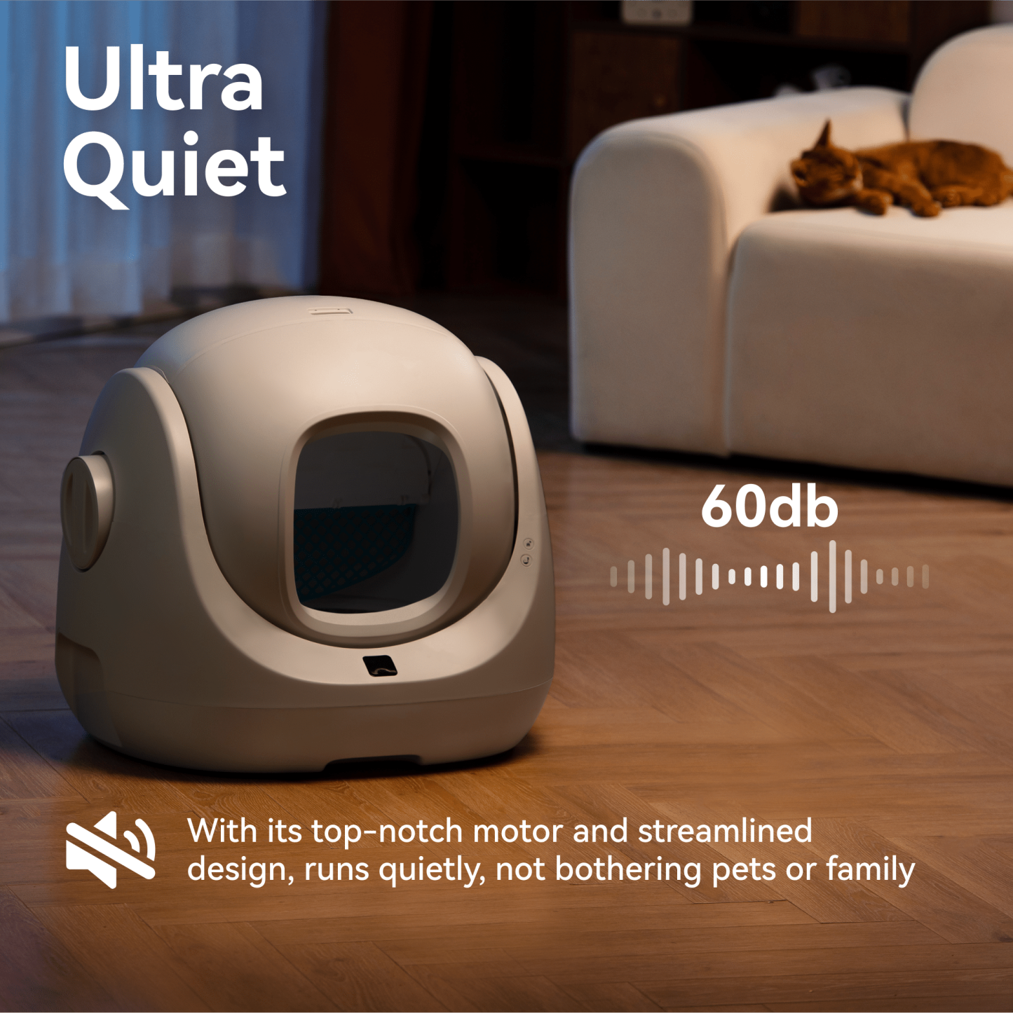 Catlink Baymax Lite (Gray) Self-Cleaning Litter Box