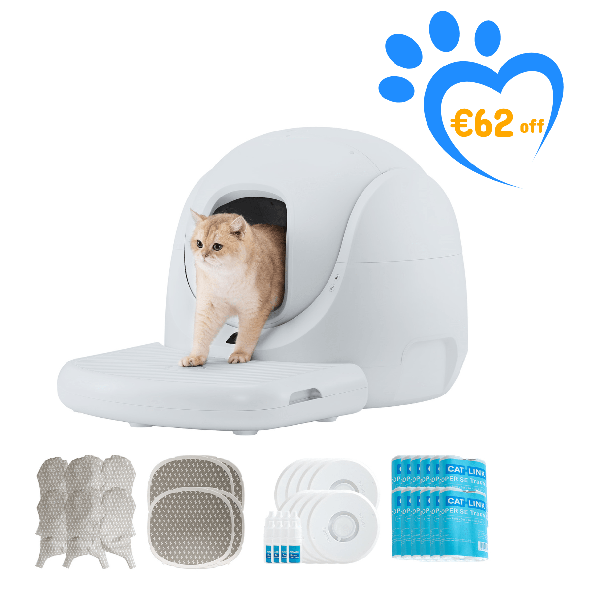 Catlink Baymax Lite (Gray) Self-Cleaning Litter Box