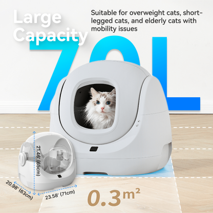 Catlink Baymax Lite (Gray) Self-Cleaning Litter Box