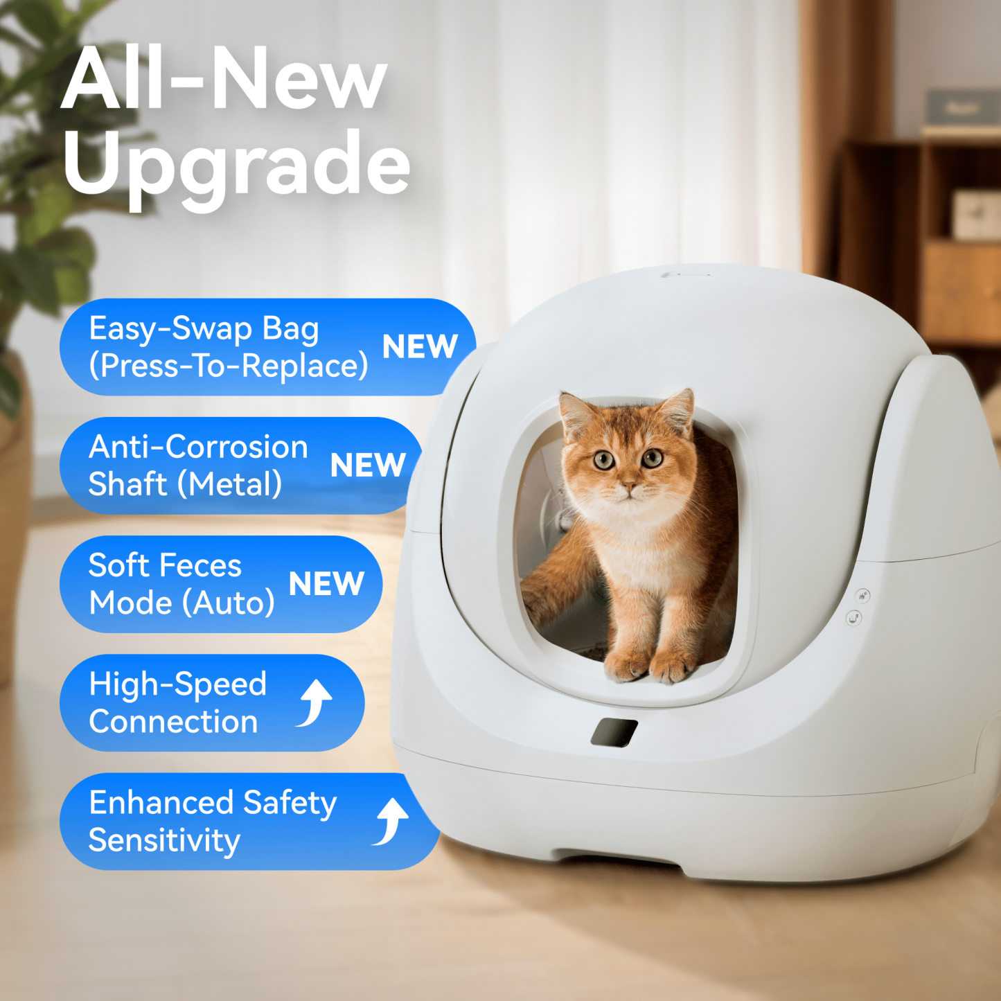 Catlink Baymax Lite (Gray) Self-Cleaning Litter Box