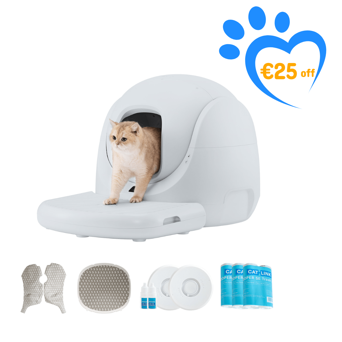 Catlink Baymax Lite (Gray) Self-Cleaning Litter Box