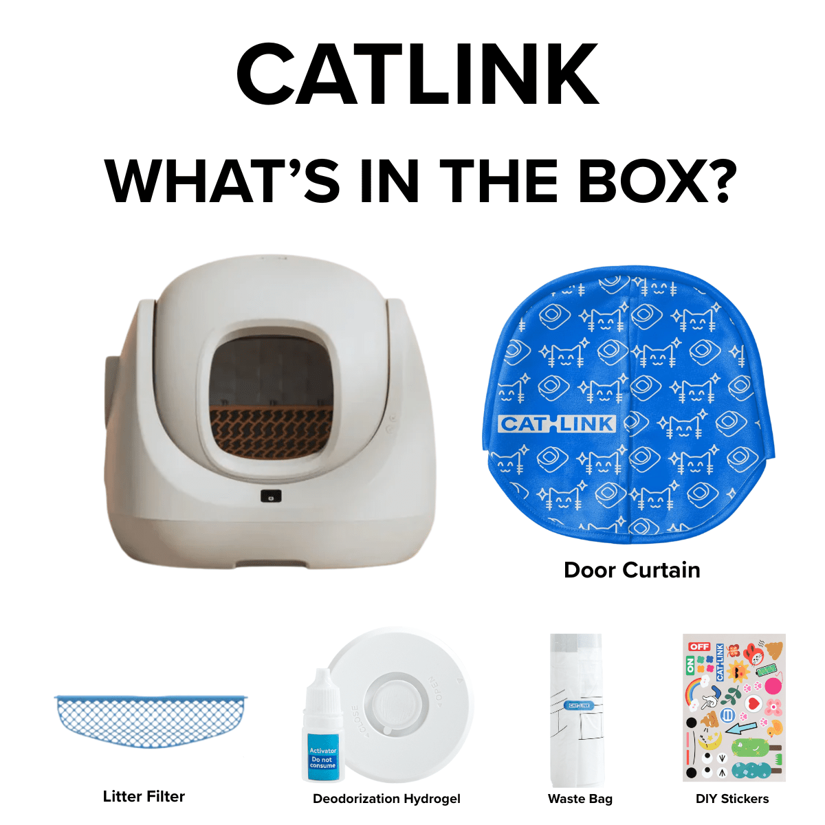 Catlink Baymax Lite (Gray) Self-Cleaning Litter Box