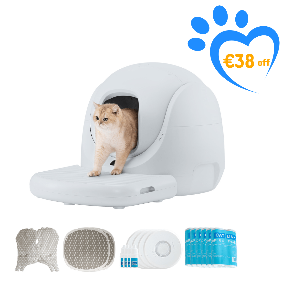 Catlink Baymax Lite (Gray) Self-Cleaning Litter Box