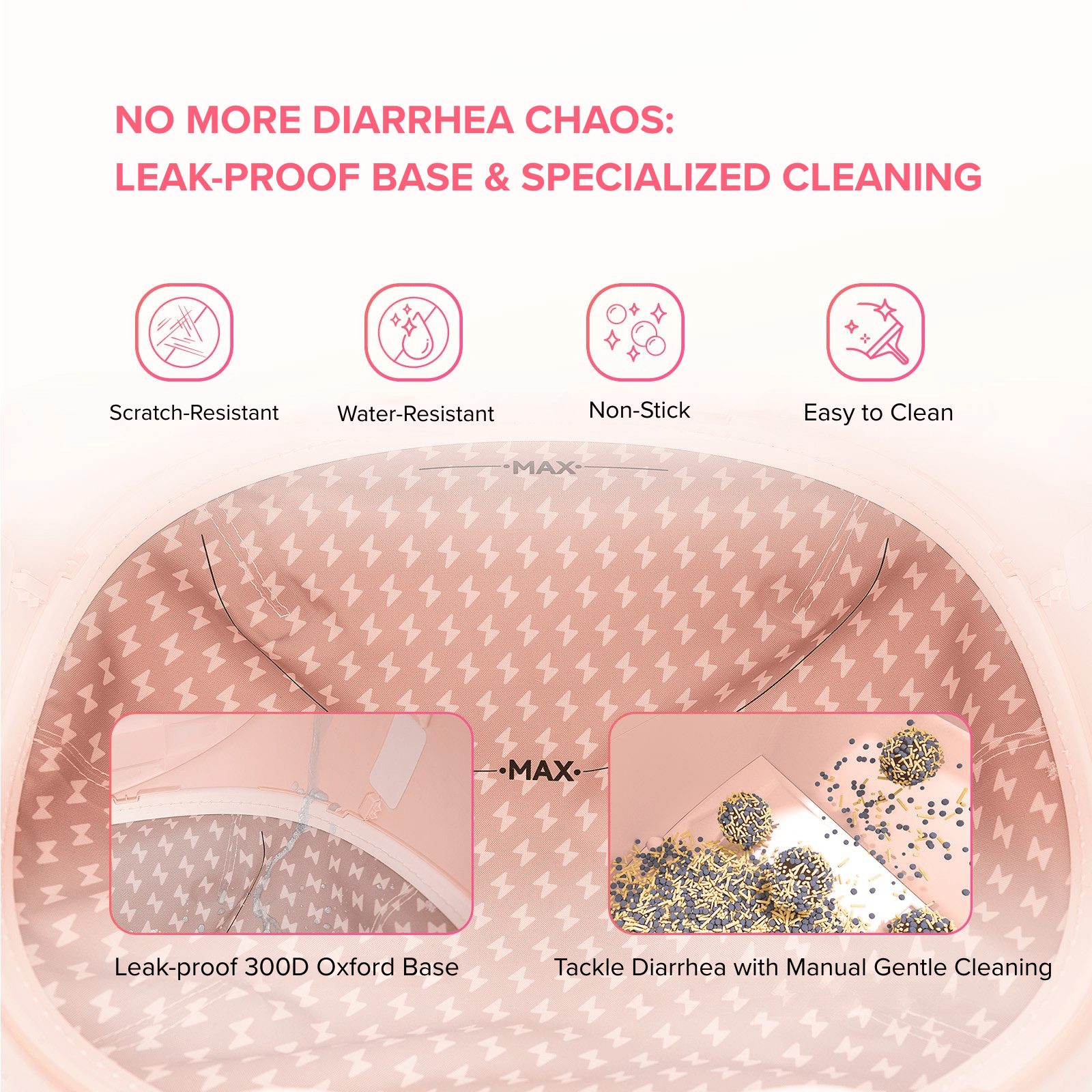 CATLINK Baymax Sakura – Self-Cleaning Litter Box
