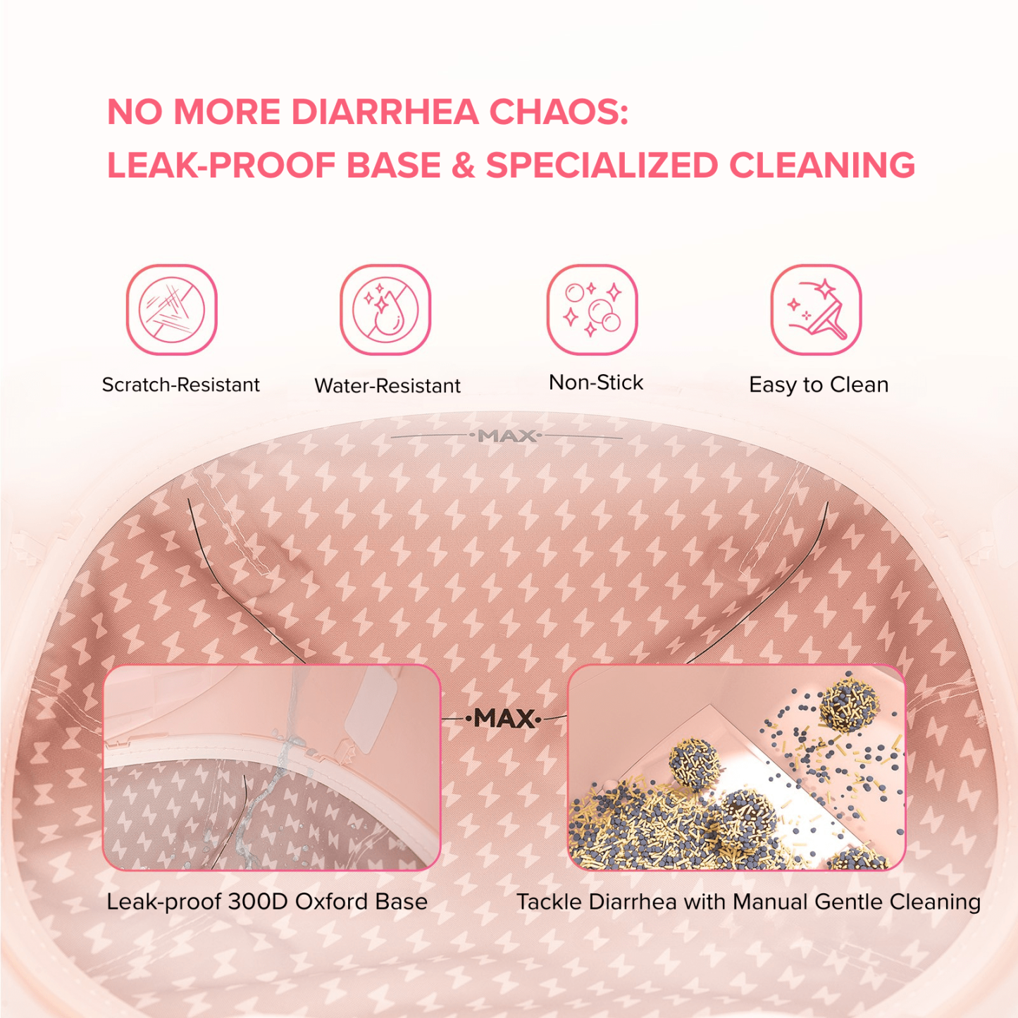 CATLINK Baymax Sakura – Self-Cleaning Litter Box