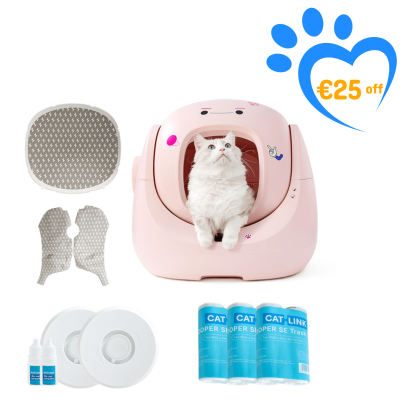 CATLINK Baymax Sakura – Self-Cleaning Litter Box