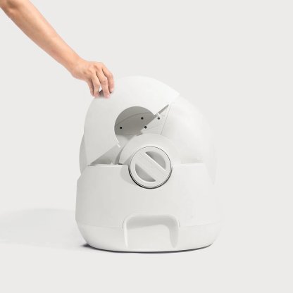 Catlink Baymax (White/ Pink) Self-Cleaning Litter Box