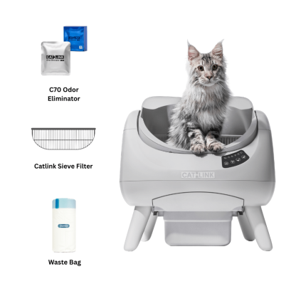 CATLINK Open-X Open Top Self-cleaning Litter Box