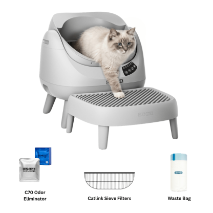 CATLINK Open-X Open Top Self-cleaning Litter Box