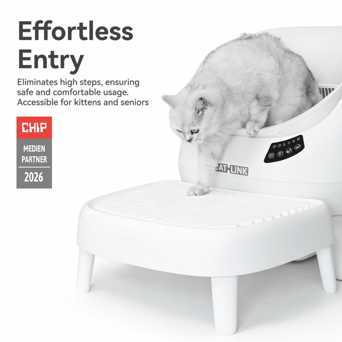 CATLINK Open-X Open Top Self-cleaning Litter Box