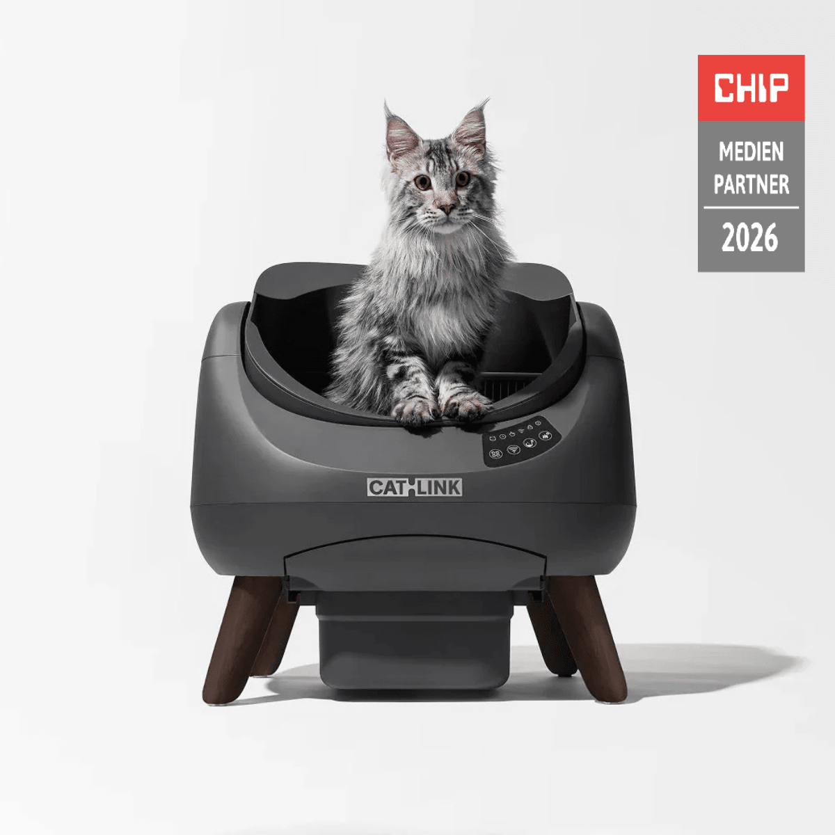 CATLINK Open-X Open Top Self-cleaning Litter Box
