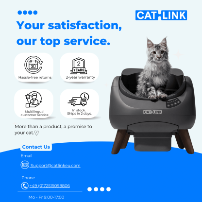 CATLINK Open-X Open Top Self-cleaning Litter Box