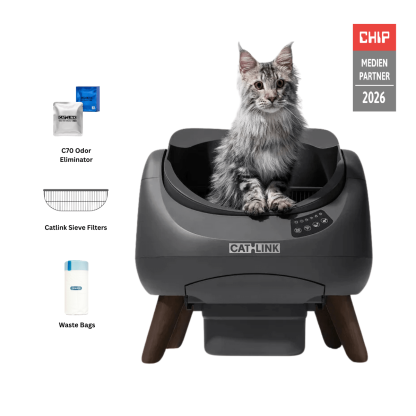 CATLINK Open-X Open Top Self-cleaning Litter Box
