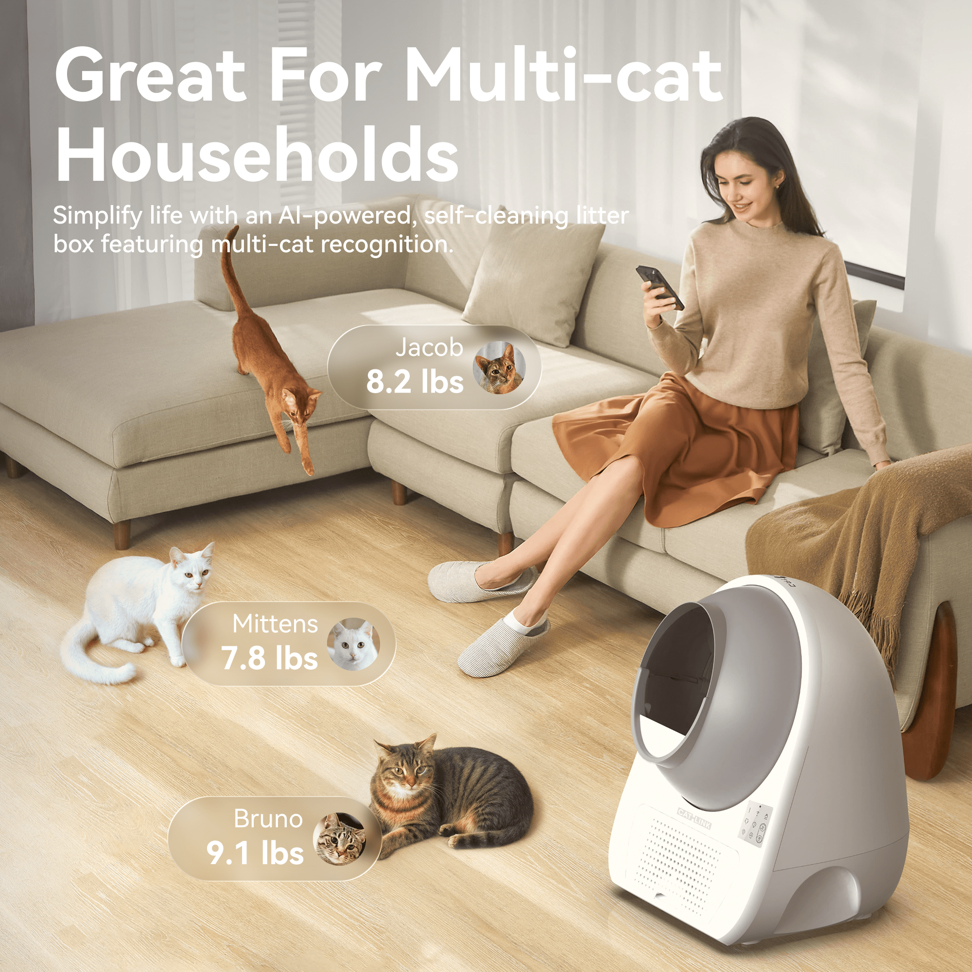 Catlink Pro-X Ultra Self-Cleaning Litter Box