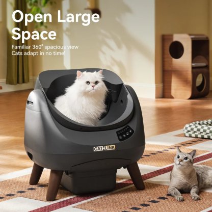 CATLINK Open-X Open Top Self-cleaning Litter Box